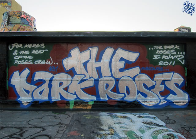 The Dark Roses by Avelon 31 and Jem - TDR - 5Pointz NYC, USA 18. november 2011